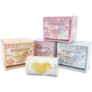 Наклейки -стикеры для маркировки  DK-263 «Game over» 48 штук в рулоне, 65х45мм, цвета ассорти, в к/к KM-2768 (12/480)