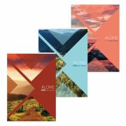 Тетрадь А4, 96 л., BRAUBERG, скоба, линия, обложка картон, «Природа», 404067