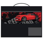 Папка д/труда на липучке А4 ПТР-10 RED CAR раскладн.ткань,картон арт.ПТР-10 (1/25шт)