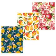 Тетрадь А4, 96 л., BRAUBERG, скоба, клетка, глянцевый лак, «FRUITS», 404066