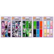 Закладки для книг МАГНИТНЫЕ, «5 ДИЗАЙНОВ МИКС», 6 штук, 60x20 мм, FUNSTER (ФАНСТЕР), 116652