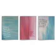 Тетрадь 80 л. А4 кл. скреп. LOREX TYPO THING офс. мел. карт., soft touch запечатка форзаца