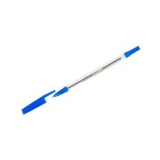 Ручка шариковая OfficeSpace «907» синяя, 1,0мм, прозрачный корпус