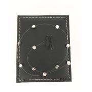 Украшение для волос Стразы с заколкой на леске