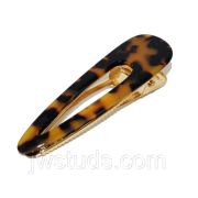 Зажим тик так бант Леопард 1 шт