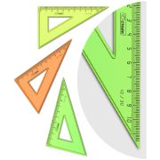 Треугольник 10см, 30* «Neon»Стамм ТК23