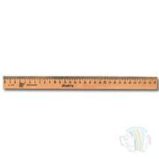 Линейка 30см дерево, Можга С07