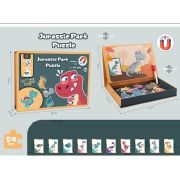 Магнитные пазлы Динозавры 54 дет.