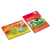 Пластилин Гамма «Мультики», 16 цветов, 320г, со стеком, картон. упак.