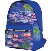 Рюкзак Berlingo Art «Водные лилии» 40*29*16см, 1отд, 1карм.