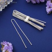 Шпилька  для волос 6,3 см  набор 10 шт С243