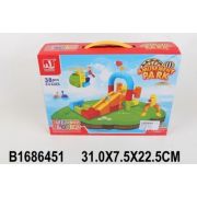 Конструктор магнитный. Парк развлечений 38дет. 1686451