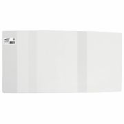 Обложка ПВХ для учебников, ЮНЛАНДИЯ, С ЗАКЛАДКОЙ, универсальная, 110 мкм, 233х450 мм, штрих-код, 229319