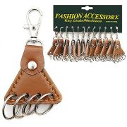 Брелок для ключей BURGER 5,5х17х0,4 см (5,5х17х0,4 см включая цепочку)