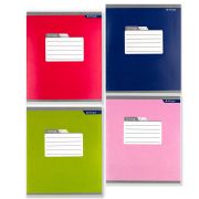 Тетрадь 36 л., А5, клетка, Alingar «Однотонная», скрепка, мелованный картон