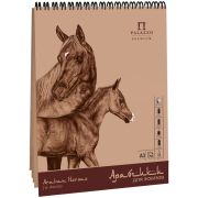 Скетчбук 50л. А5 Лилия Холдинг «Арабчики», на пружине, 70г/м2, бумага-крафт