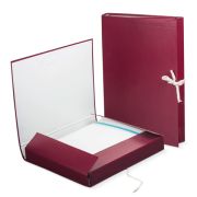 Папка для бумаг архивная 30мм,бумвинил.2 х/б завязки,до 250л.120253