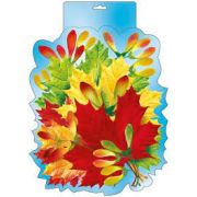 071,061 Плакат  вырубной «Кленовые листья», «Рябина»