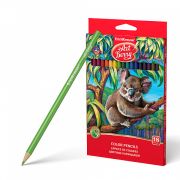 Цветные карандаши трехгранные ArtBerry® 18 цветов