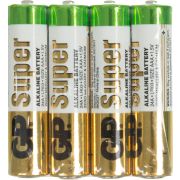 Батарейка  LR03 GP Super AIkaIine 24ASB4.  24ARS-2SB4