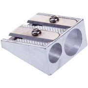 Точилка металлическая OfficeSpase 2отверстия  SHM2_1611