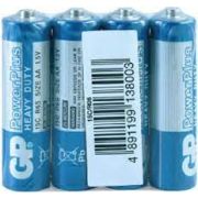 Батарейка GP PowerPlus AA (R06) 15G солевая, 15CEBRA-2S4