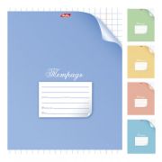 Тетрадь 12л Hatber крупная клетка 12Т5В8