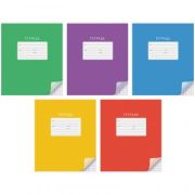 Тетрадь 18л клетка «Однотонная С уголком»