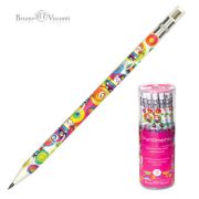 Карандаш механический « Bruno Visconti » FunGraphix Мультики. Кот 2мм, шестигранный, пластиковый, с точилкой, пластиковая туба