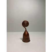 Колокол с завитушкой улитка 13,5см 032.02.03