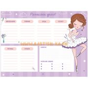 Расписание уроков с расписанием звонков А4 ArtSpace, «Пиши-вытирай. Cool girl»