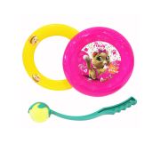 НС №1ПИЛУ ИГРУШКА НАБОР ИГРОВОЙ №1  МИЛЕДИ  (КОЛЬЦО+ФРИСБИ+БРОСАТЕЛЬ С МЯЧОМ) ЛИЦЕНЗИЯ 44 КОТЕНКА в кор.15шт