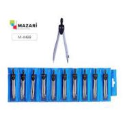 Циркуль металлический, в индивидуальной упаковке PVC