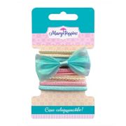 Набор резинок для волос «Нежность» голуб., 6,5*3,5 см., 11 шт.