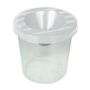 Стакан- непроливайка  Пифагор белый 191309