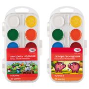 Акварель 20цв. медов.Гамма «Мультики» б/кисти