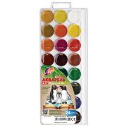 Краски акварельные ЛУЧ «Зоо» 24цв медов. без кисти, 29С1692-08