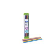 Грифели цветные акварельные для карандашей автоматических, 12цв., длина 90мм, d грифеля=3мм, ОПП- упаковка