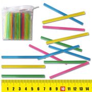 Счетные палочки , 50шт в ПВХ, пластик 5981 J.Otten