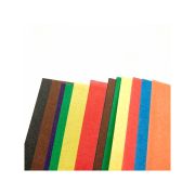 Набор цветной бумаги 16 л., 8 цв., одностороняя, 205*270 мм., офсетная обложка, блок 43 г/м2