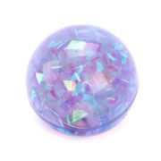 Мяч прыгун Блеск, 6,5 см, свет, в ассортименте, дисплей