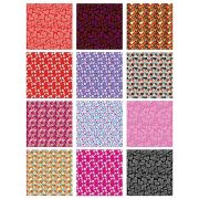 Бумага для декорирования и творчества « Hobby Time » 29*29см 12л №10 Кружева двусторонняя, 80г/м2, пакет, европодвес