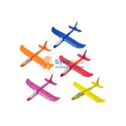 Самолет из пенопласта с LED подсветкой 48 см