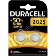 Батарейки DURACELL Lithium, CR2025, литиевые, 1 шт, в блистере
