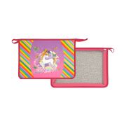 Папка для тетрадей «deVENTE. York» A4 (33x23,5x6 см) с текстильным расширением 6 см, на молнии сверх