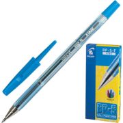Ручка шариковая масляная PILOT «BP-S», СИНЯЯ, корпус тонированный синий, узел 0,7 мм, линия письма 0