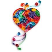 Набор для квиллинга «Яркое сердце»