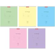 Тетрадь школьная ученическая ErichKrause® Классика ассорти, 12 листов, частая косая линейка