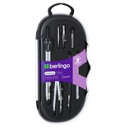 Готовальня Berlingo «Expert» 7 пред. циркуль 135мм, пласт. футл.  00707
