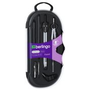 Готовальня Berlingo «Expert» 8 пред. циркуль 135мм, пласт. футл.  00808